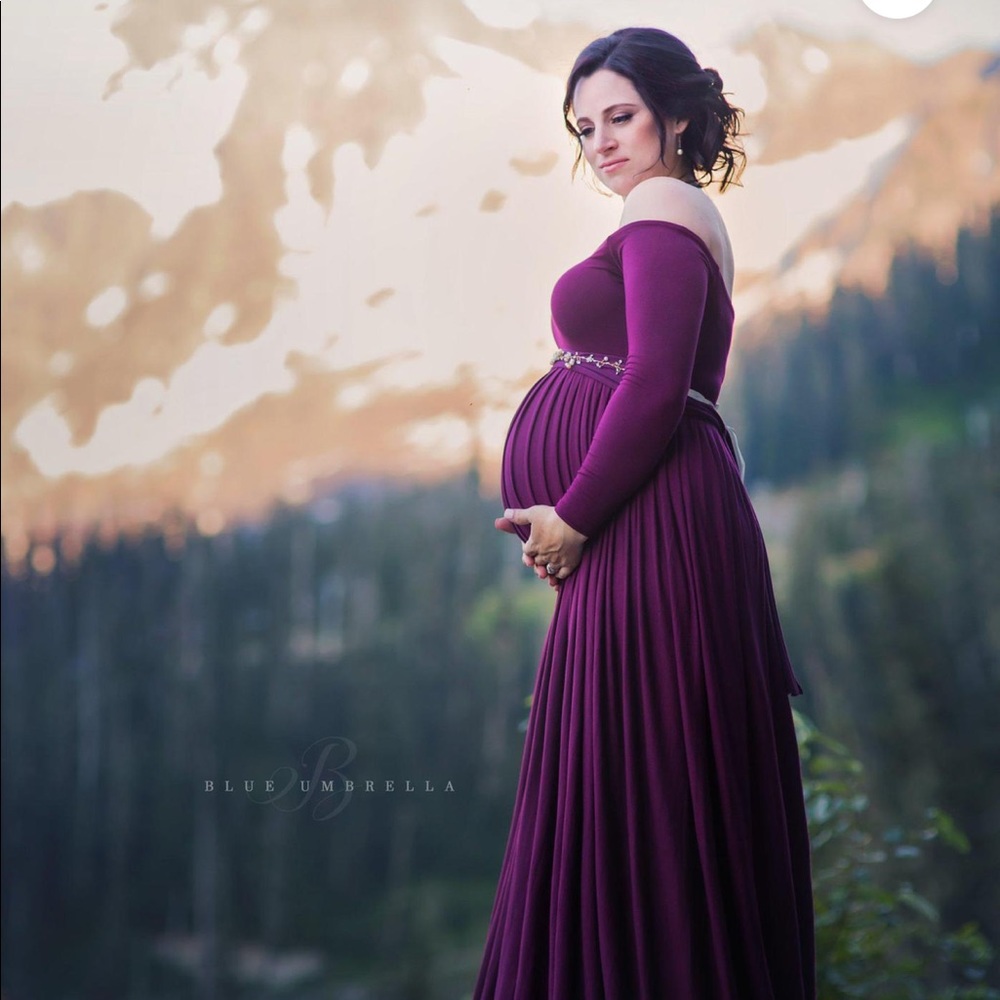 Sew Trendy Maternity Gown